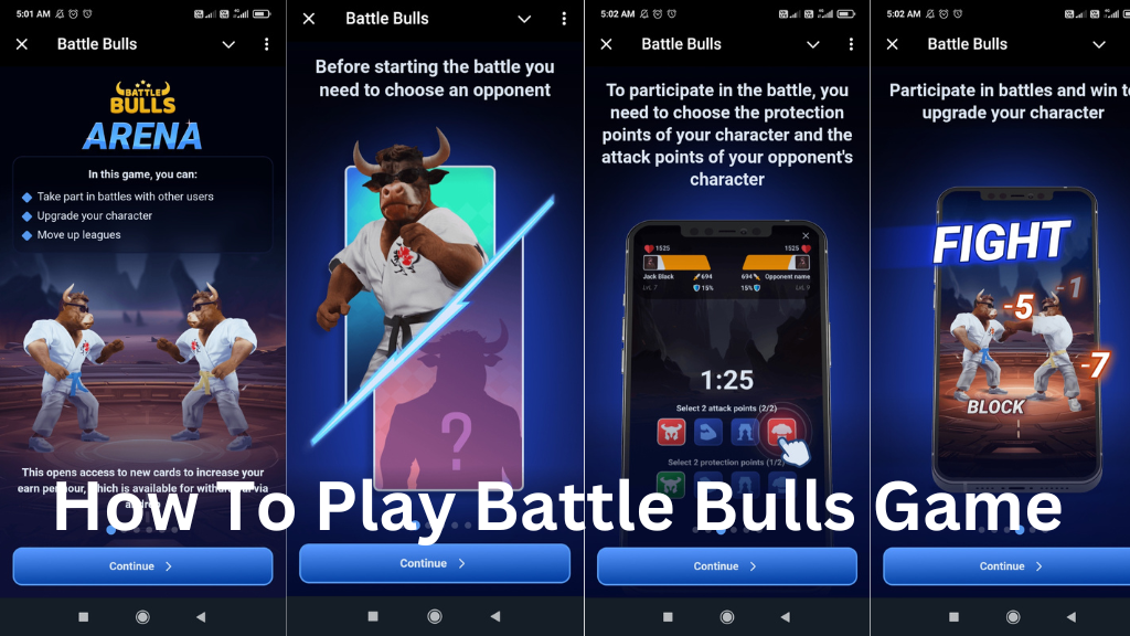 How To Play Battle Bulls Game